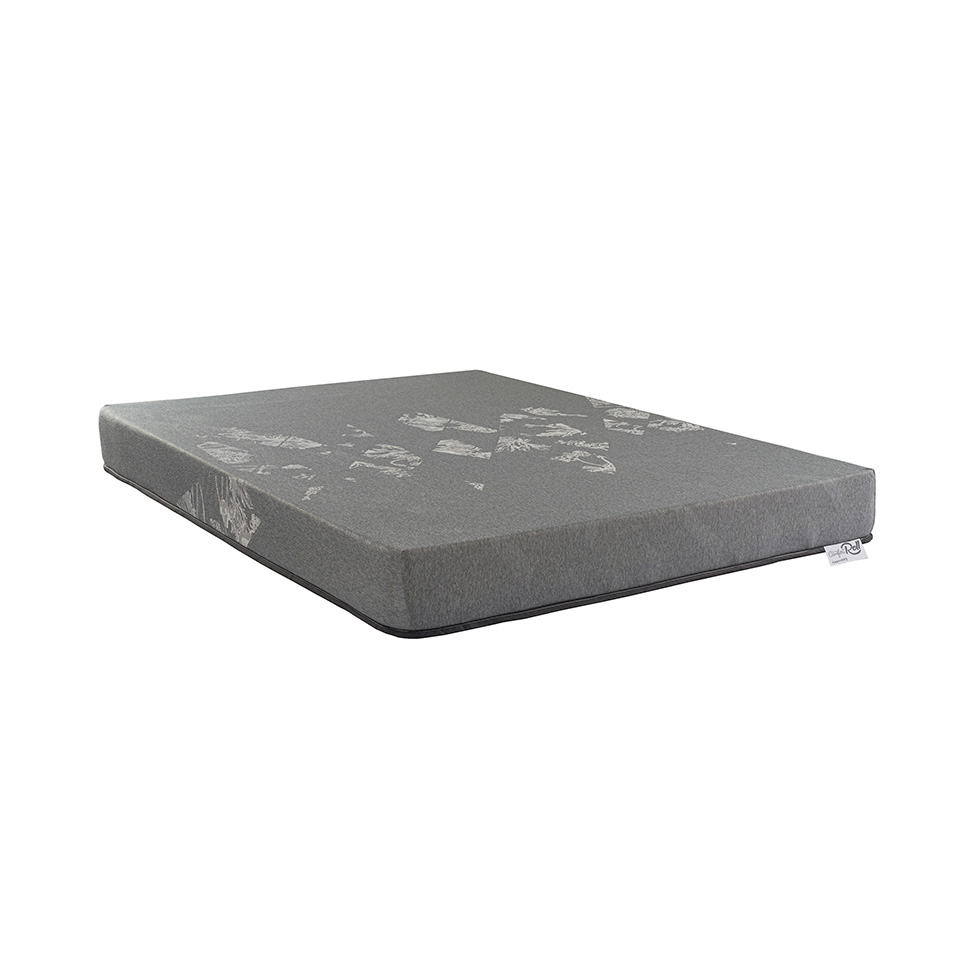 Colchão Queen Enrolado D28 Grey Comfort (19x158x198) Cinza