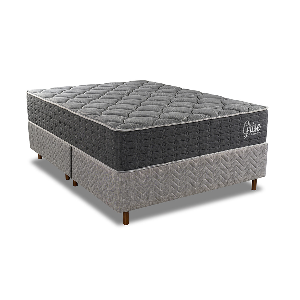 Colchão Queen Misto D40 Grise (32x158x198) Cinza