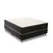 Colchão Queen Mola Ensacada Black Intense (33x158x198) Branco e Preto