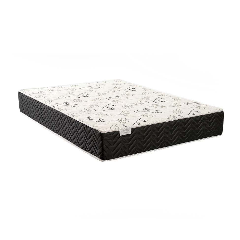 Colchão Queen Mola Ensacada Classic (26x158x198) Branco e Preto