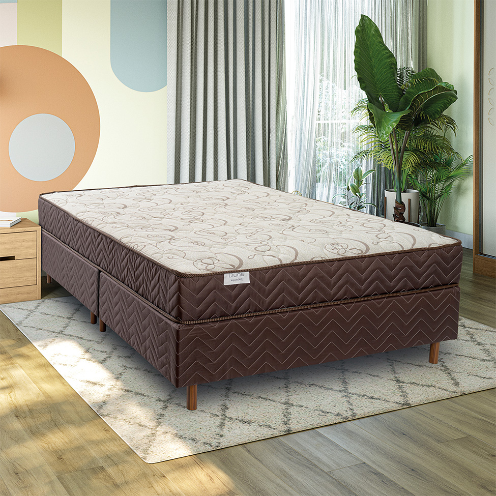 Colchão Queen Mola Ensacada Duna (20x158x198) Cinza