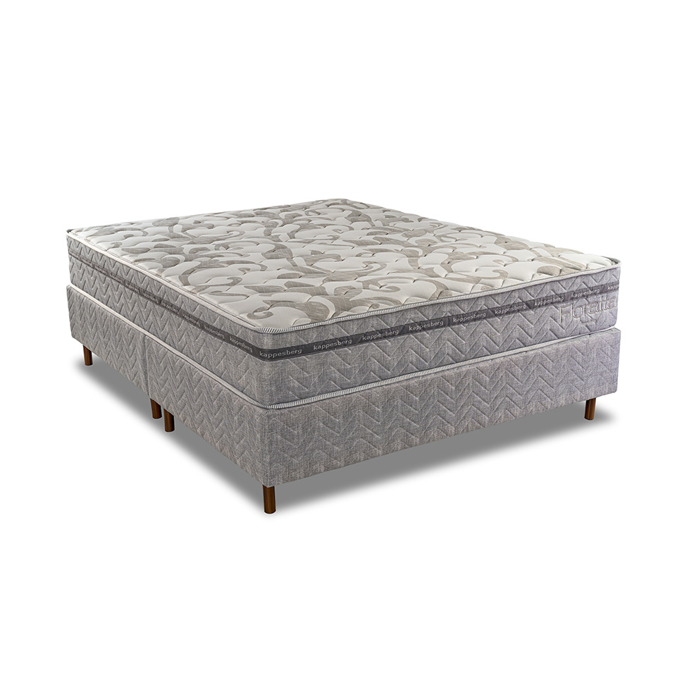 Colchão Queen Mola Ensacada Floratta (26x158x198) Cinza