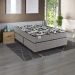 Colchão Queen Mola Ensacada Frame (24x158x198) Cinza e Preto