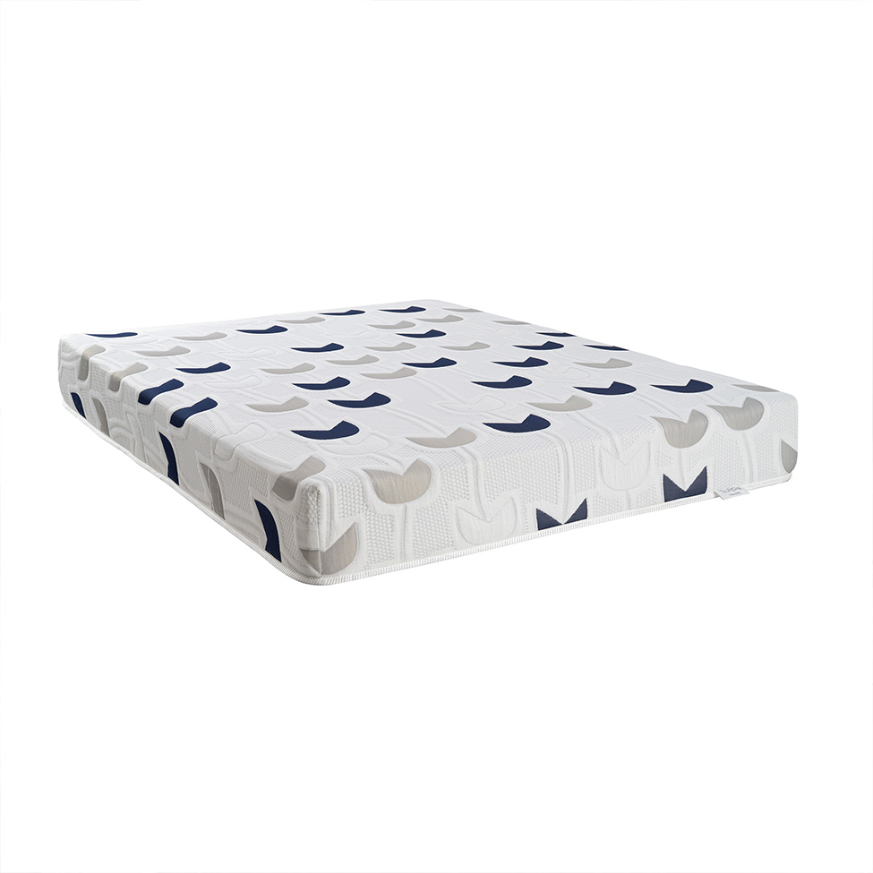 Colchão Queen Mola Ensacada Tulipa (25x158x198) Branco Estampado