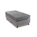 Colchão Solteiro Enrolado D28 Grey Comfort (19x88x188) Cinza