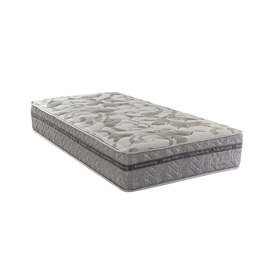 Colchão Solteiro Mola Ensacada Floratta (26x88x188) Cinza
