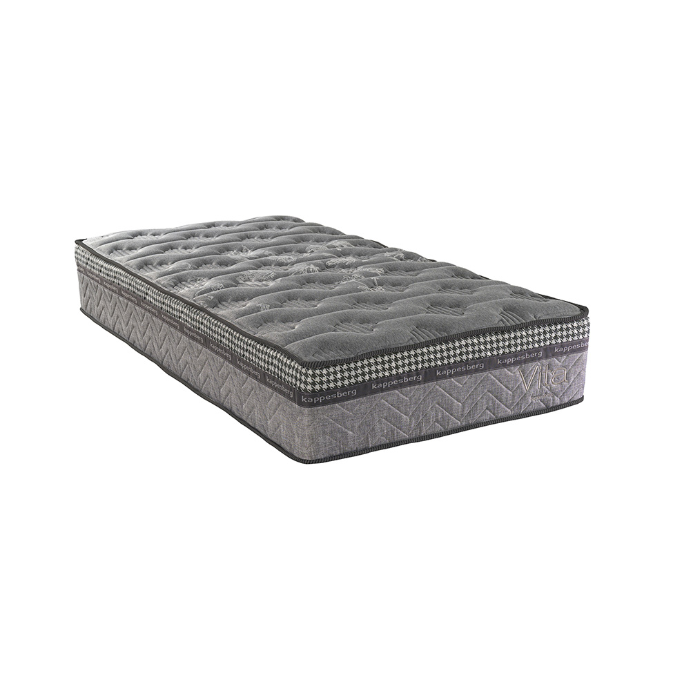 Colchão Solteiro Mola Ensacada Vita (28x88x188) Cinza