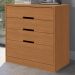 Comoda 4 Gavetas 02 Mesas de Cabeceira 2G S82224 Canela Kappesberg