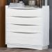 Comoda 4 Gavetas 91 cm M260 Branco Kappesberg