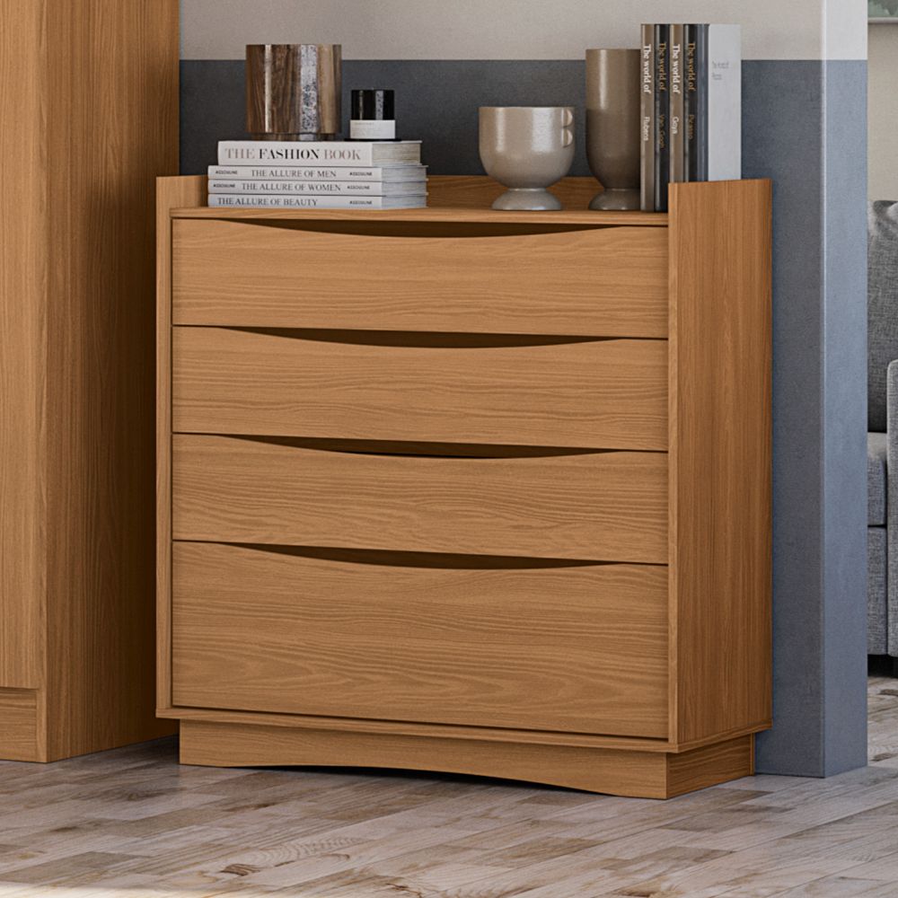 Comoda 4 Gavetas 91 cm M260 Canela Kappesberg