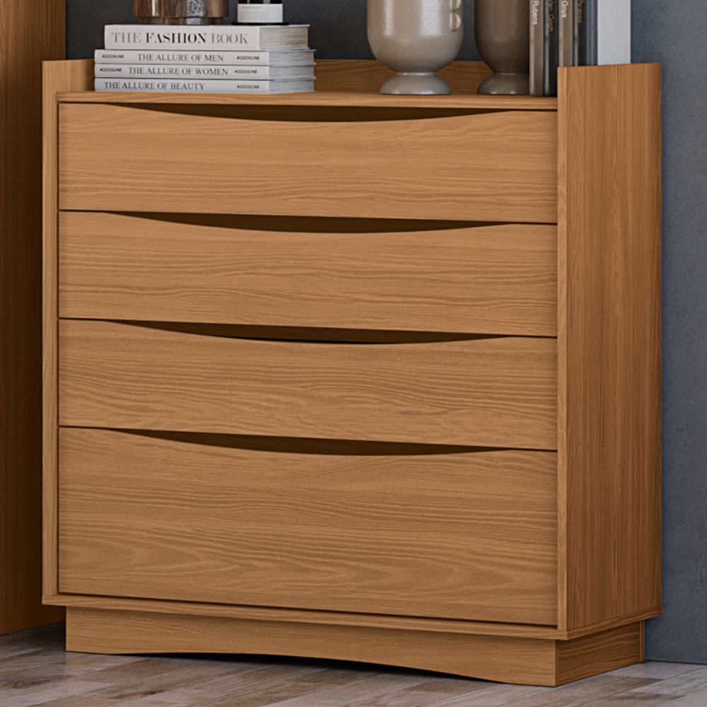 Comoda 4 Gavetas 91 cm M260 Canela Kappesberg