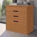 Comoda 4 Gavetas 91 cm S824 Canela Kappesberg