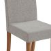 Conjunto com 2 Cadeiras Iris Bouclé Cinza e Canela