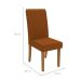 Conjunto com 2 Cadeiras Iris Bouclé Terracota e Canela
