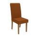 Conjunto com 2 Cadeiras Iris Bouclé Terracota e Canela