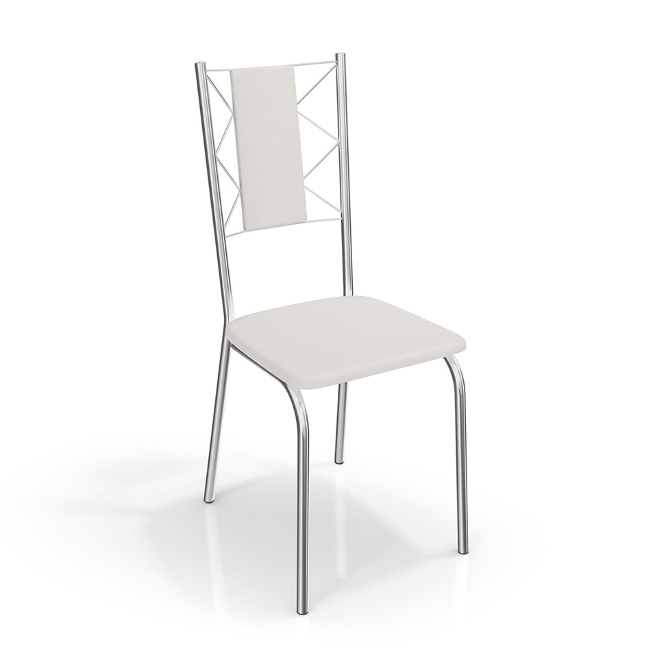 Conjunto com 2 Cadeiras Lisboa Branco