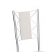 Conjunto com 2 Cadeiras Lisboa Branco