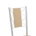 Conjunto com 2 Cadeiras Lisboa Marrom Claro