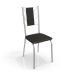 Conjunto com 2 Cadeiras Lisboa Preto