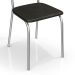 Conjunto com 2 Cadeiras Lisboa Preto