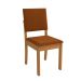 Conjunto com 2 Cadeiras Luna Bouclé Terracota e Canela