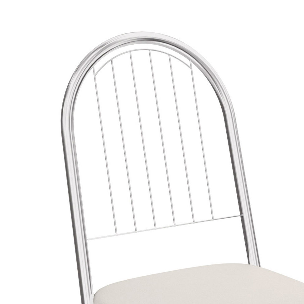 Conjunto com 2 Cadeiras Noruega Branco