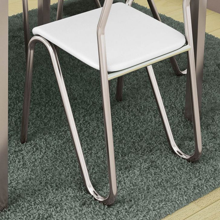 Conjunto de Mesa com 4 Cadeiras Preto Reno com Nápolis Kappesberg