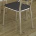 Conjunto de Mesa com 4 Cadeiras Preto Reno com Florença Kappesberg
