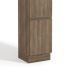 Cozinha Compacta Maxxi II com Tampo 7 Portas 4 Gavetas Nogal