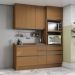 Cozinha Modulada 4 Pecas 190 cm G750 Maxxi Canela Kappesberg