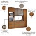 Cozinha Modulada 4 Pecas 240 cm MDP Maxxi Canela Kappesberg