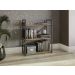Estante Baixa 3 Prateleiras 85x72cm Industrial Crome LI007 Freijo Preto Kappesberg