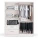 Guarda Roupa Casal 3P 2G 218x180 cm C533 Branco Kappesberg