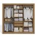 Guarda-Roupa Casal Hilda 6 Portas 2 Gavetas Nogueira e Fendi