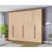 Guarda-Roupa Casal Tormaline 6 Portas 6 Gavetas Nogueira e Macadamia