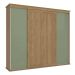 Guarda-Roupa Casal Tormaline Flex 4 Portas 4 Gavetas Nogueira