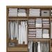 Guarda-Roupa Casal com Espelho Betta 3 Portas 4 Gavetas Nogueira