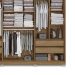 Guarda-Roupa Casal com Espelho Betta 3 Portas 4 Gavetas Nogueira