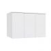 Guarda-Roupa Modulado Aéreo Cavi 3 PT Branco 105 cm
