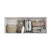 Guarda-Roupa Modulado Aéreo Cavi 4 PT Branco 175 cm