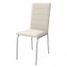 Kit 2 Cadeiras Cromada Sala Jantar 2C091CR Corino Nude Kappesberg