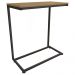 Mesa De Apoio Lateral 50cm Industrial Crome LI025 Freijo Preto Kappesberg