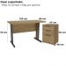 Mesa Escritorio 120 cm e Gaveteiro 3 Gavetas Versatil Itapua Kappesberg