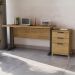 Mesa Escritorio 150 cm e Gaveteiro 3 Gavetas Versatil Itapua Kappesberg