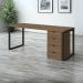 Mesa Escritorio 190 cm e Gaveteiro 4 Gavetas Frame Munique Kappesberg