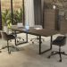 Mesa Escritorio Reuniao Industrial 220 cm Frame F220 Munique Kappesberg
