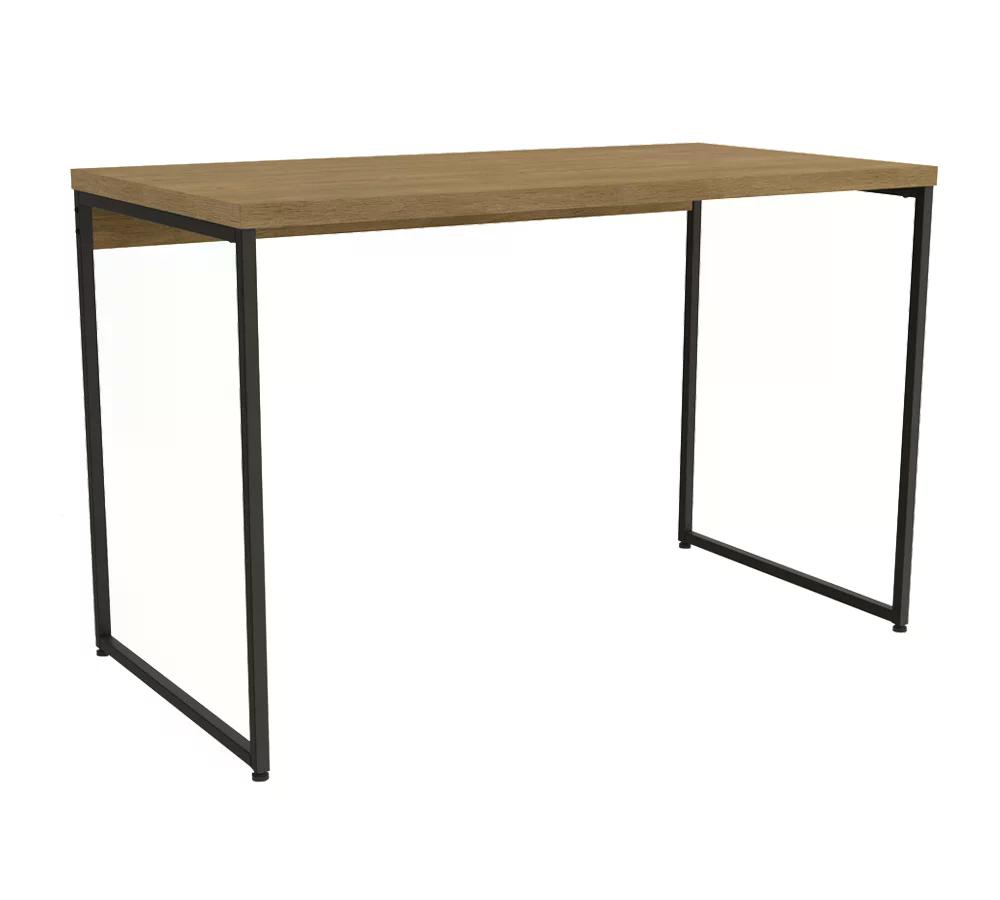 Mesa Escrivaninha 118cm Industrial Crome LI002 Freijo Preto Kappesberg