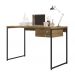 Mesa Escrivaninha Com Gaveteiro Industrial Crome LI002/005 Freijo Preto Kappesberg