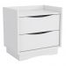 Mesa de Cabeceira 2 Gavetas 54 cm M261 Branco Kappesberg