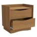 Mesa de Cabeceira 2 Gavetas 54 cm M261 Canela Kappesberg